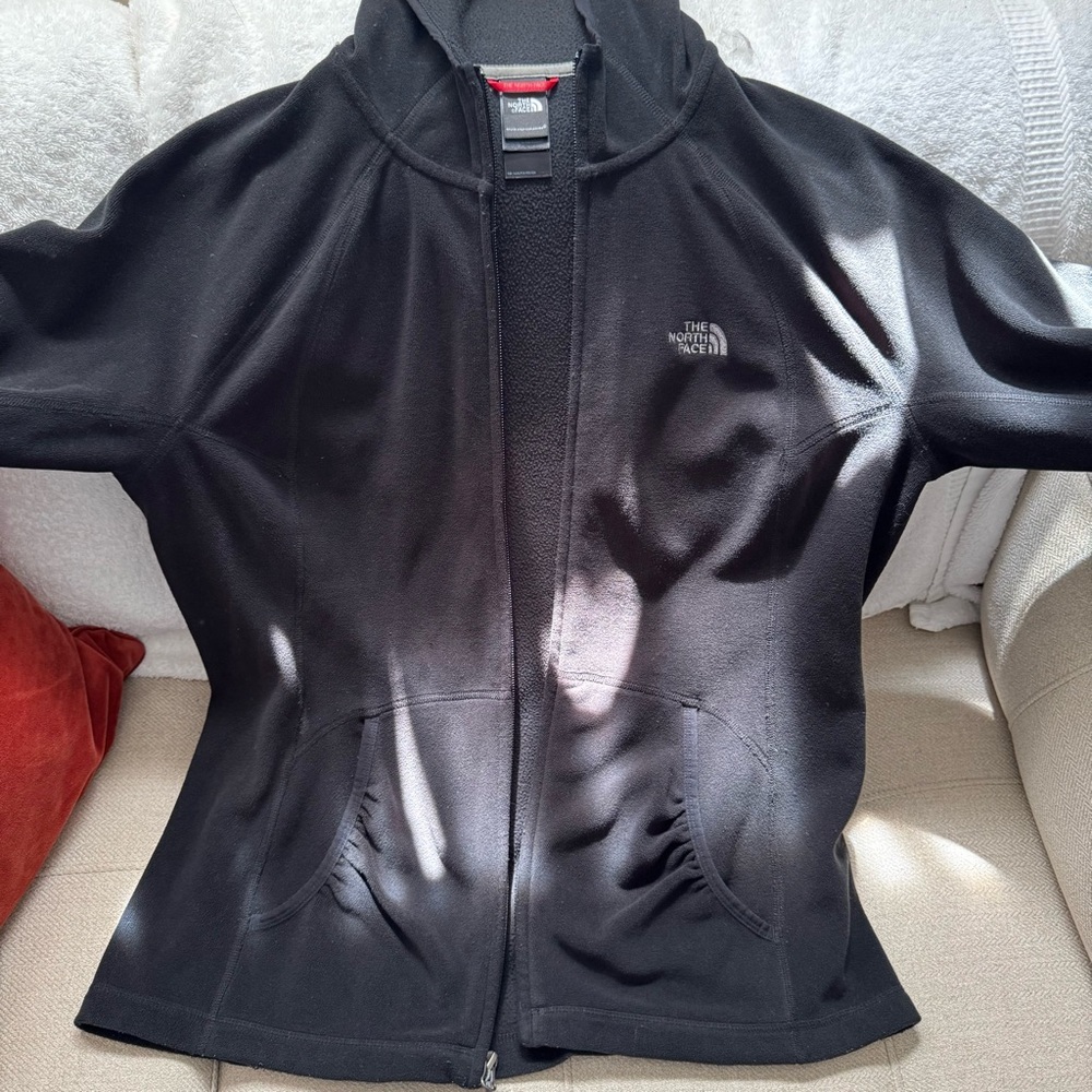 The North Face Black Utility Jacket with Stand-Up Collar